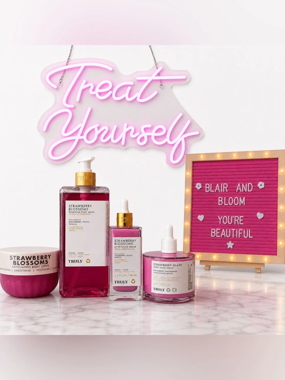 Truly Beauty Strawberry Blossoms Bundle